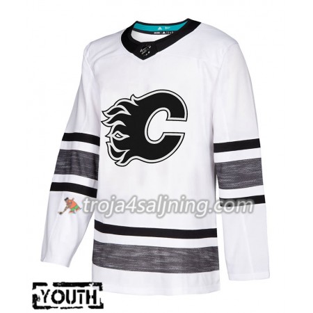 Calgary Flames tröja Blank Vit 2019 All-Star Adidas Authentic - NHL Tröjor Barn